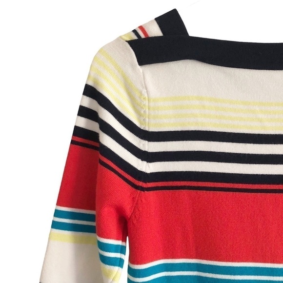 Milly Of New York Sweater Dress Multicolored Stripes Size Small - Picture 9 of 9